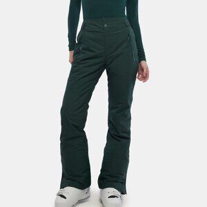 NEW Halfdays Alpine green insulated "Alessandra" ski pants - size Small Short